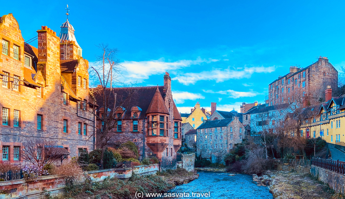 best highlights of magnificent Edinburgh - Dean Village