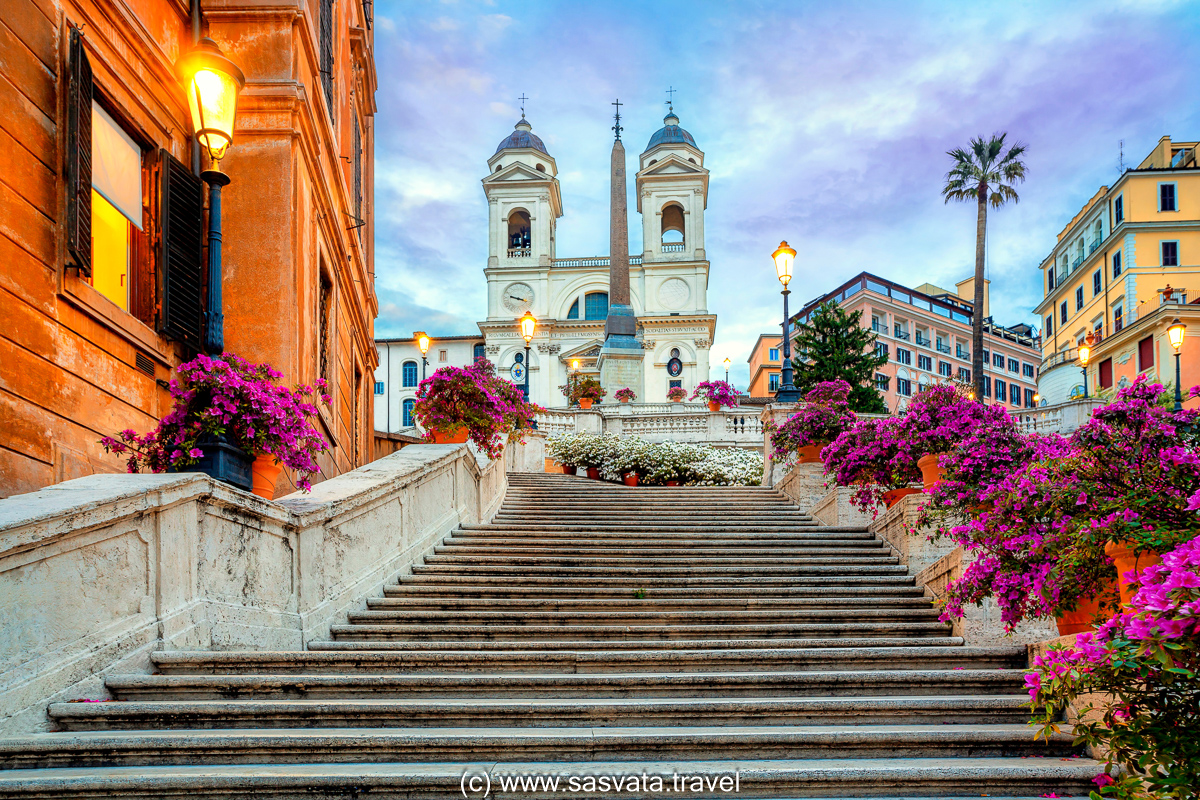 ultimate highlights of eternal Rome - Spanish Steps