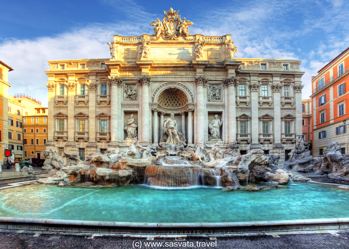 ultimate highlights of eternal Rome - Trevi Fountain