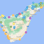 Map of Tenerife highlights in 2024