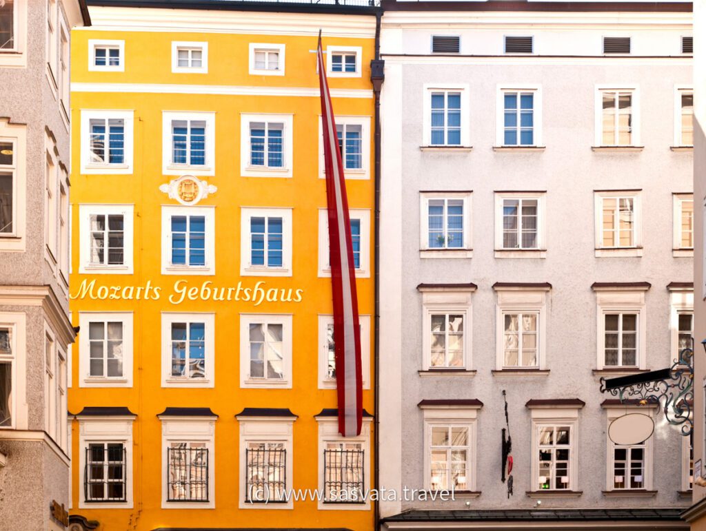 Must-sees of Salzburg Mozart's birthplace